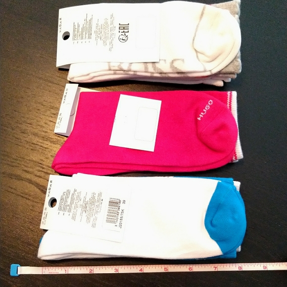 5prs Auth Hugo Boss kids socks - NWT - Picture 5 of 6